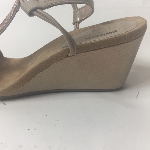 Style & Co Mulan Wedge Sandals NIB - Picture 6 of 7